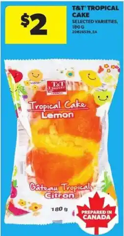 Atlantic Superstore T&T Tropical Cake Lemon offer