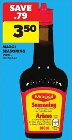 Atlantic Superstore Maggi seasoning offer