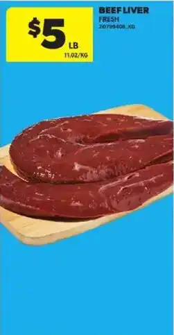 Atlantic Superstore Beef Liver offer