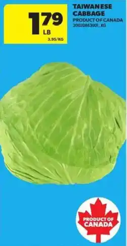 Atlantic Superstore Taiwanese cabbage offer