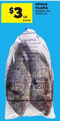 Atlantic Superstore Whole Tilapia offer