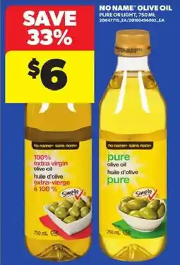 Atlantic Superstore No Name olive oil offer