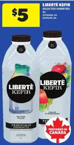 Atlantic Superstore Liberté kefir selected varieties offer
