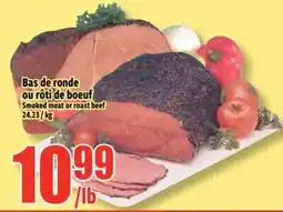 Bonanza Smoked meat or roast beef offer