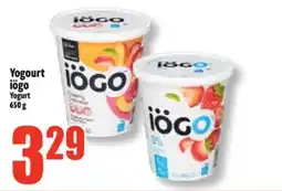 Bonanza Yogourt iögo offer