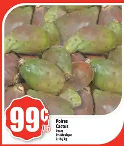 Bonanza Poires Cactus offer