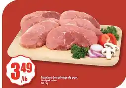 Bonanza Tranches de surlonge de porc offer