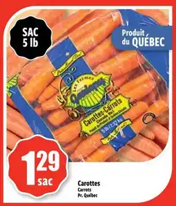 Bonanza Carottes offer