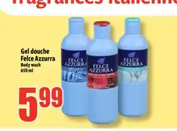Bonanza Gel douche Felce Azzurra offer