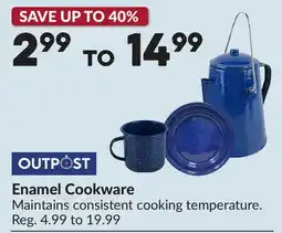 Princess Auto Enamel Cookware offer