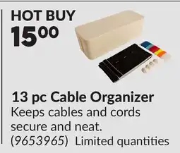 Princess Auto 13 pc Cable Organizer offer