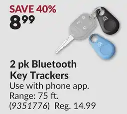 Princess Auto 2 pk Bluetooth Key Trackers offer