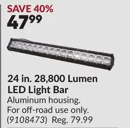 Princess Auto 24 in. 28,800 Lumen LED Light Bar offer