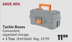 Princess Auto Tackle Boxes offer