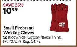 Princess Auto Small Firebrand Welding Gloves offer