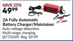 Princess Auto 2A Fully Automatic Battery Charger/Maintainer offer