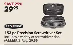 Princess Auto 153 pc Precision Screwdriver Set offer