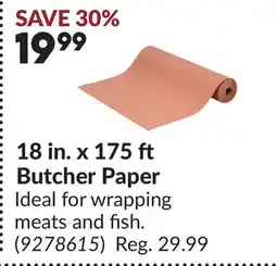 Princess Auto 18 in. x 175 ft Butcher Paper offer