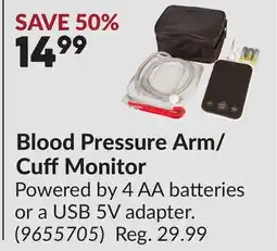 Princess Auto Blood Pressure Arm/Cuff Monitor offer