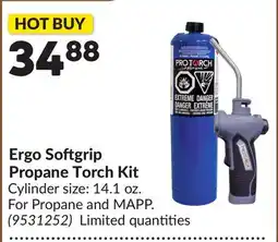 Princess Auto Ergo Softgrip Propane Torch Kit offer
