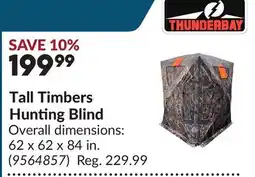 Princess Auto Tall Timbers Hunting Blind offer