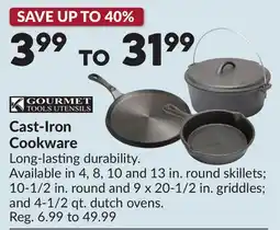 Princess Auto Cast-Iron Cookware offer