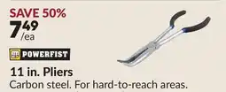Princess Auto 11 in. Pliers offer