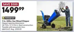 Princess Auto 5 in. 420cc Gas Wood Chipper offer