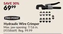 Princess Auto Hydraulic Wire Crimper offer