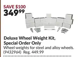 Princess Auto Deluxe Wheel Weight Kit, Special Order Only offer