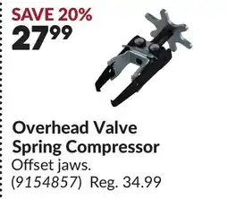 Princess Auto Overhead Valve Spring Compressor offer