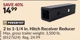 Princess Auto 2 to 1-1/4 in. Hitch Receiver Reducer offer