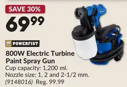 Princess Auto 800W Electric Turbine Paint Spray Gun offer