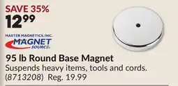 Princess Auto 95 lb Round Base Magnet offer