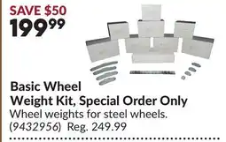 Princess Auto Basic Wheel Weight Kit, Special Order Only offer