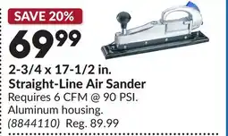 Princess Auto 2-3/4 x 17-1/2 in. Straight-Line Air Sander offer