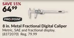 Princess Auto 8 in. Metal Fractional Digital Caliper offer
