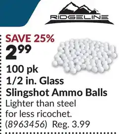 Princess Auto 100 pk 1/2 in. Glass Slingshot Ammo Balls offer