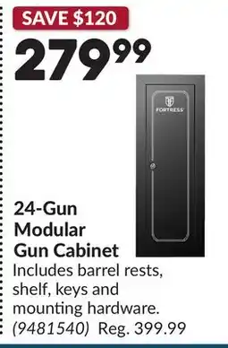 Princess Auto 24-Gun Modular Gun Cabinet offer
