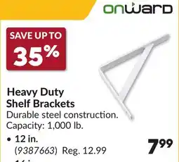 Princess Auto Heavy Duty Shelf Brackets offer