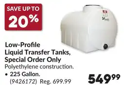 Princess Auto Low-Profile Liquid Transfer Tanks, Special Order Only offer