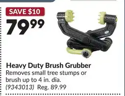 Princess Auto Heavy Duty Brush Grubber offer