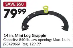 Princess Auto 14 in. Mini Log Grapple offer