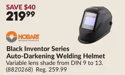 Princess Auto Black Inventor Series Auto-Darkening Welding Helmet offer