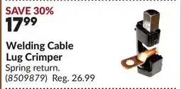Princess Auto Welding Cable Lug Crimper offer