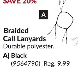 Princess Auto Braided Call Lanyards offer