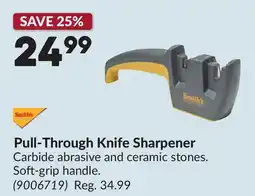 Princess Auto Pull-Through Knife Sharpener offer