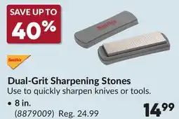 Princess Auto Dual-Grit Sharpening Stones offer