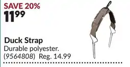 Princess Auto Duck Strap offer