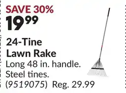 Princess Auto 24-Tine Lawn Rake offer